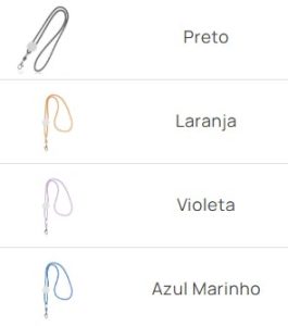 Lanyard cordão matizado - cores